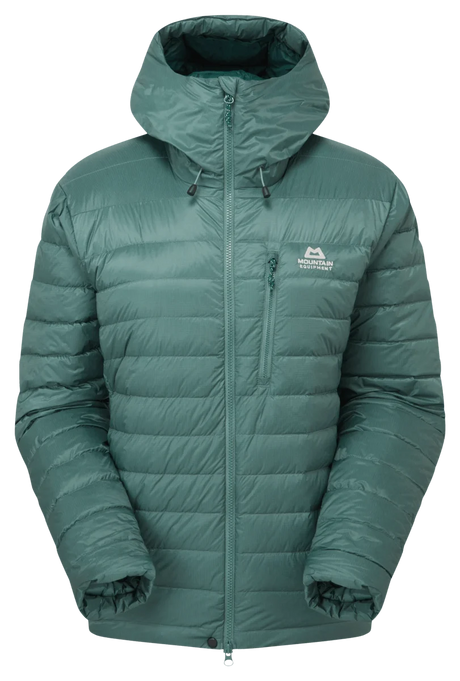 Mountain Equipment Baltoro Women's Jacket in Sea Pine - Front