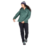 Mountain Equipment Baltoro Women's Jacket in Sea Pine - Hem Drawcord
