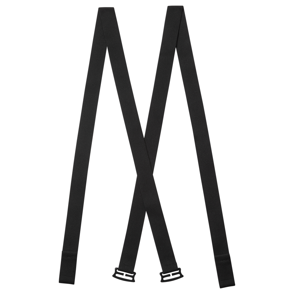 Mountain Equipment Braces (Cross Over Back) in Black - Flat Lay