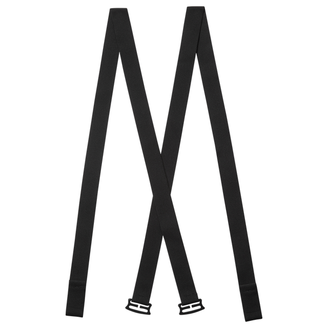 Mountain Equipment Braces (Cross Over Back) in Black - Flat Lay