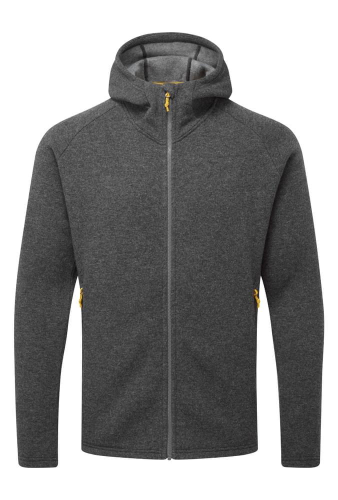 Mountain Equipment Braldu Hooded Men's Jacket in Grey Marl - Front