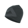 Mountain Equipment Branded Knitted Beanie in Raven/Shadow - Front