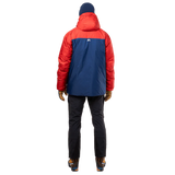 Mountain Equipment Citadel Men's Jacket in Admiral/Chili - Back Fit