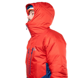 Mountain Equipment Citadel Men's Jacket in Admiral/Chili - Hood