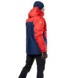 Mountain Equipment Citadel Men's Jacket in Admiral/Chili - Side View