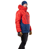 Mountain Equipment Citadel Men's Jacket in Admiral/Chili - Side View