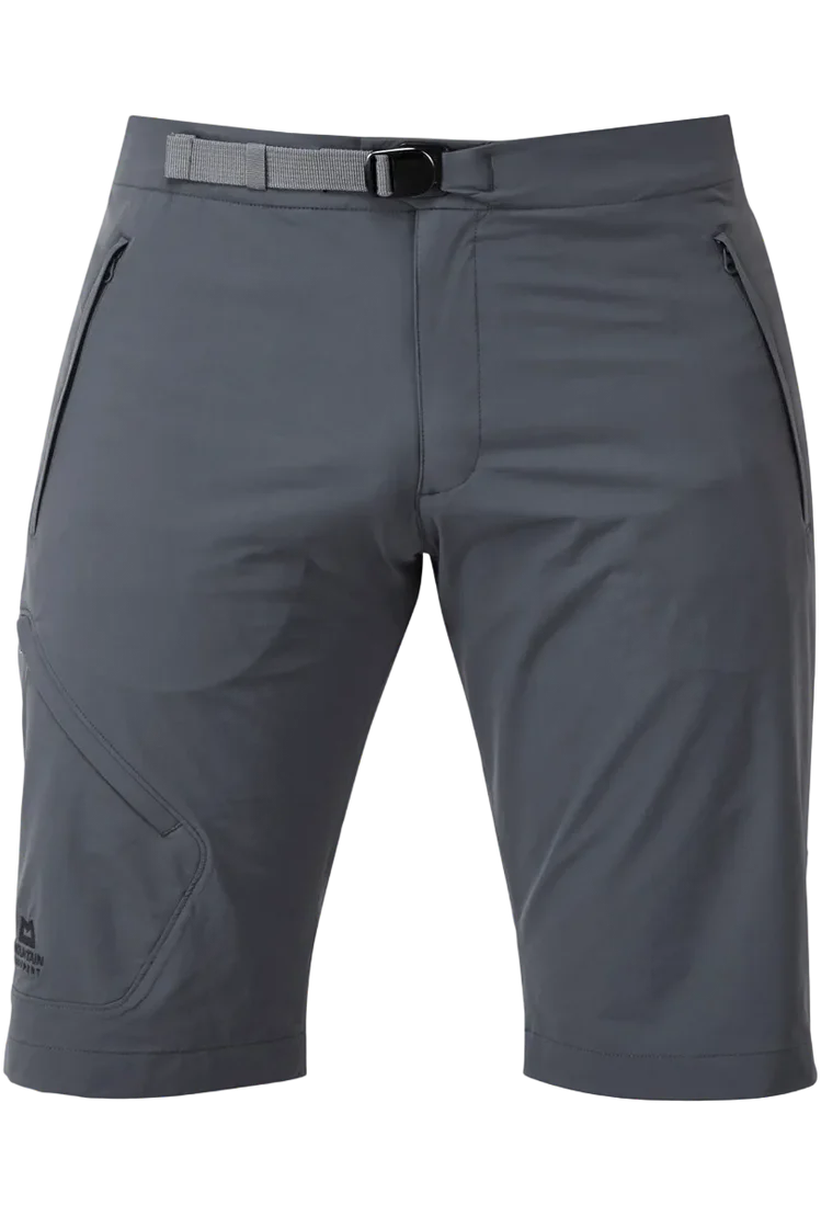 Mountain Equipment Comici Men's Short in Ombre Blue - Front Flat
