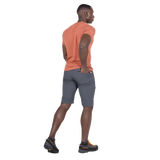 Mountain Equipment Comici Men's Short in Ombre Blue - Walking Side Model