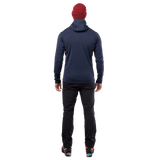 Mountain Equipment Durian Hooded Men's Jacket in Cosmos - Back Fit
