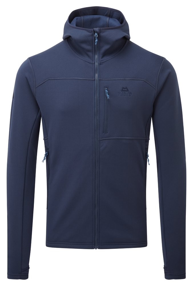 Mountain Equipment Durian Hooded Men's Jacket in Cosmos - Front