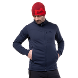 Mountain Equipment Durian Hooded Men's Jacket in Cosmos - Hand Pocket