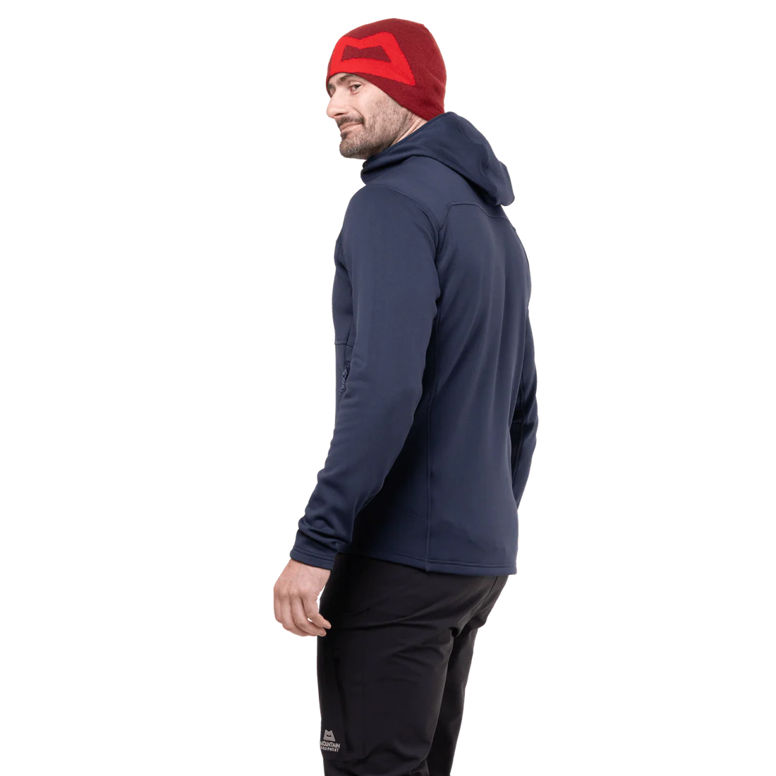Mountain Equipment Durian Hooded Men's Jacket in Cosmos - Side Fit 2