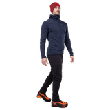 Mountain Equipment Durian Hooded Men's Jacket in Cosmos - Side Fit