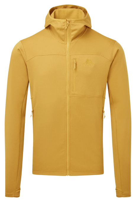 Mountain Equipment Durian Hooded Men's Jacket in Mustard - Front