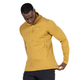 Mountain Equipment Durian Hooded Men's Jacket in Mustard - Hand Pocket 2