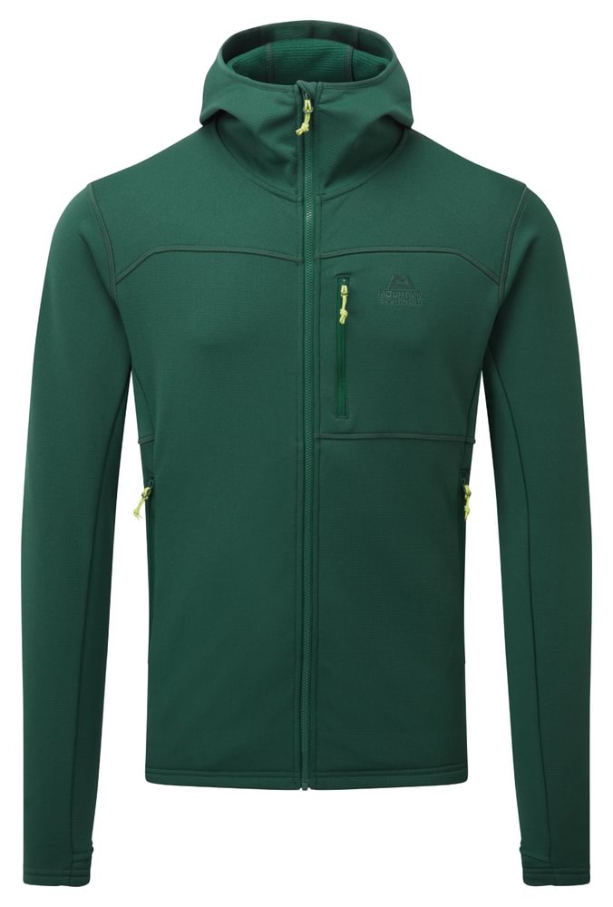 Mountain Equipment Durian Hooded Men's Jacket in Pine - Front