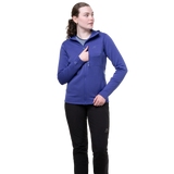 Mountain Equipment Durian Hooded Women's Jacket in Clematis - Chest Pocket