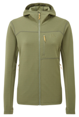 Mountain Equipment Durian Hooded Women's Jacket in Four Leaf Clover - Front