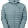 Mountain Equipment Earthrise Hooded Men's Jacket in Goblin Blue - Front