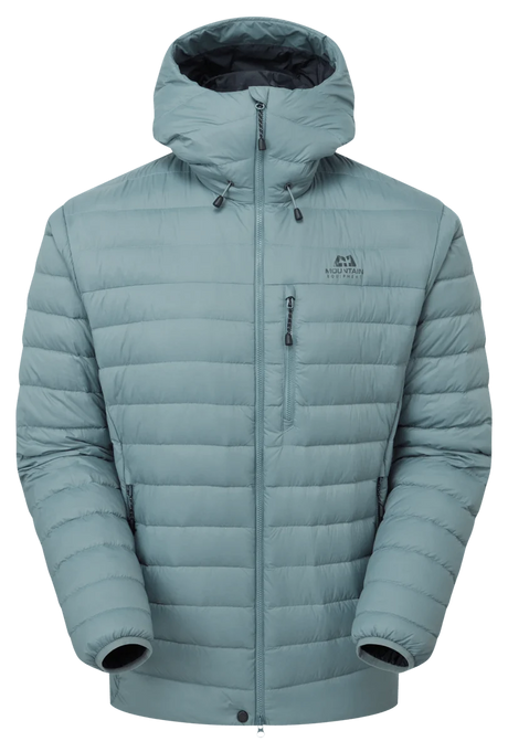 Mountain Equipment Earthrise Hooded Men's Jacket in Goblin Blue - Front