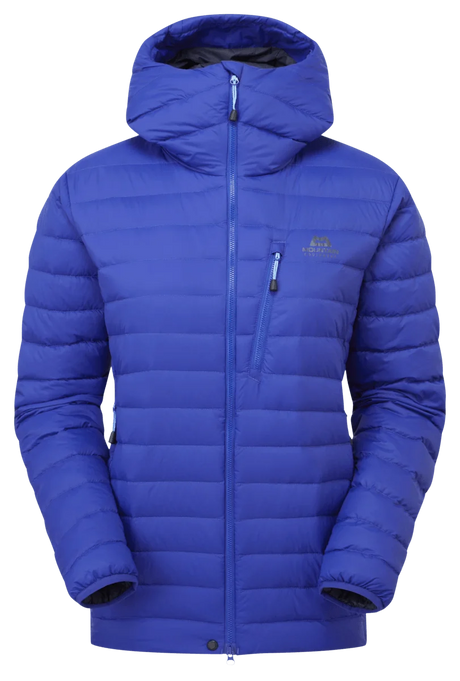 Mountain Equipment Earthrise Hooded Women's Jacket in Clematis - front