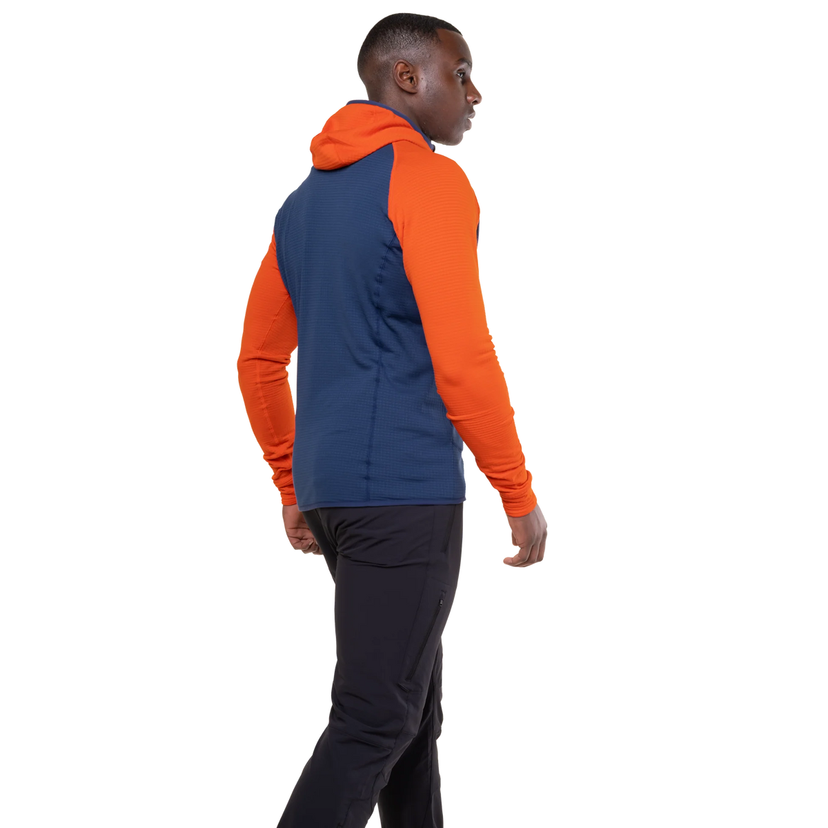 Mountain EquipmentMountain Equipment Eclipse Hooded Men's Jacket Medieval/Cardinal Outdoor Action model back