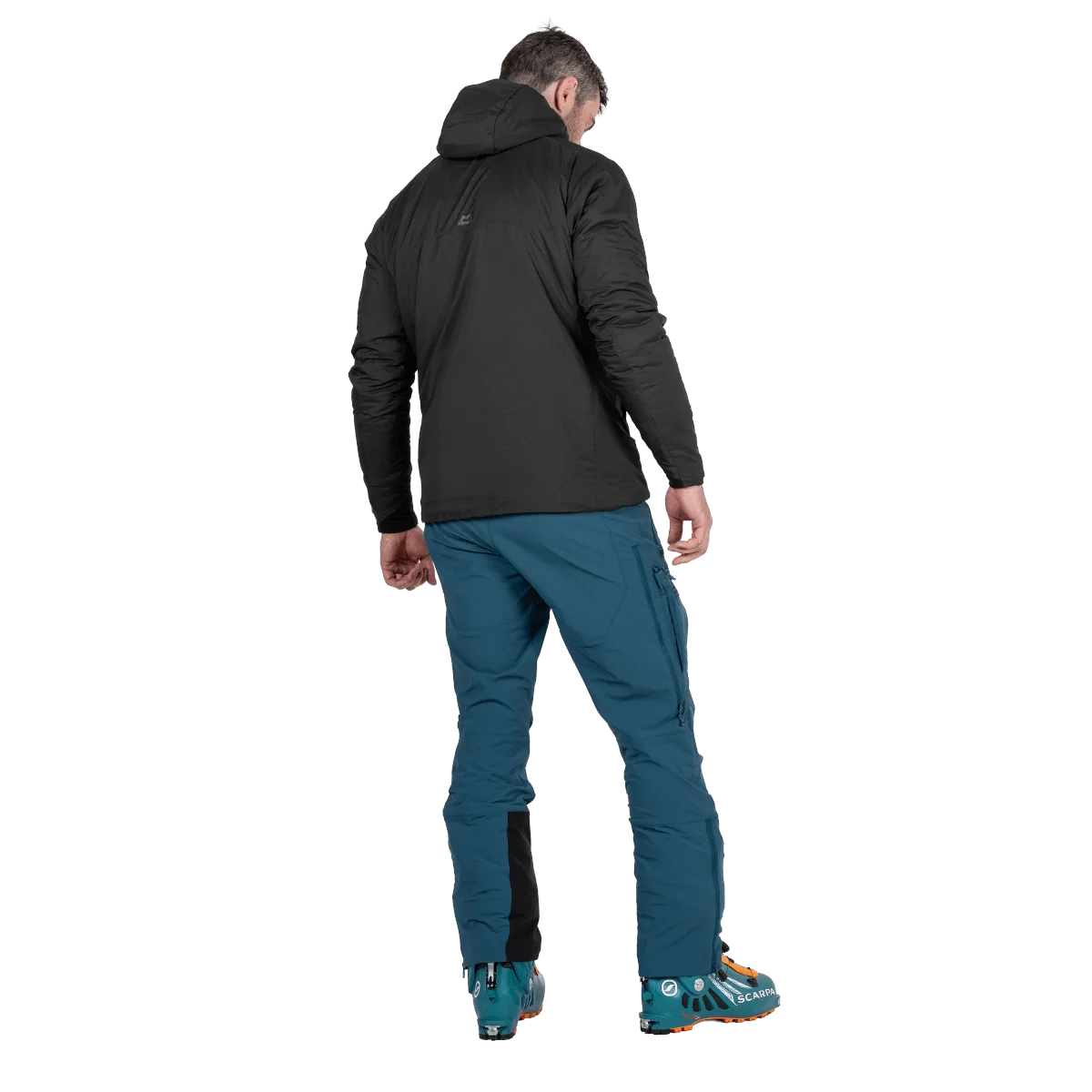 Mountain Equipment Epic Men's Pant in Majolica Blue - Back Fit