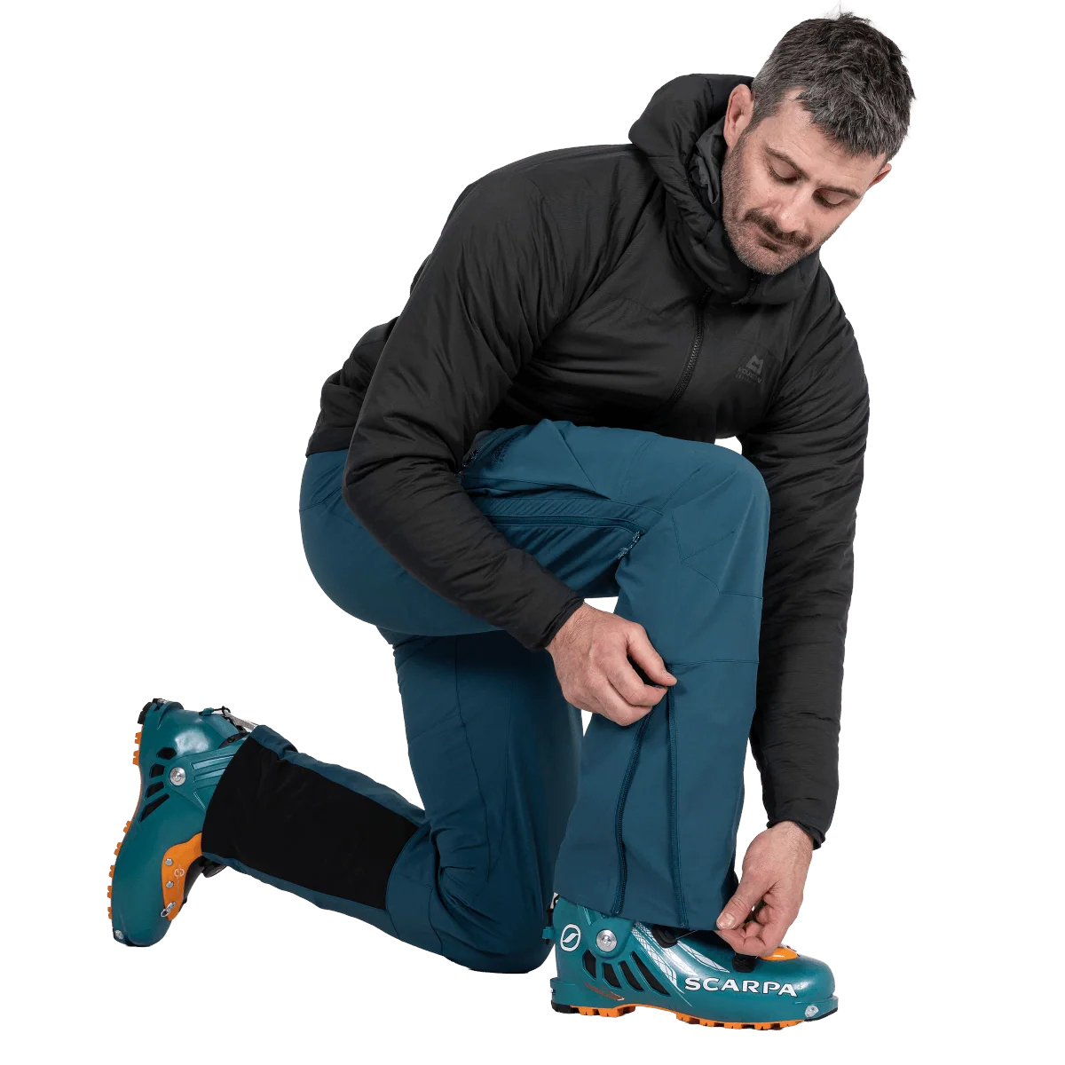 Mountain Equipment Epic Men's Pant in Majolica Blue - Gaiter Fit