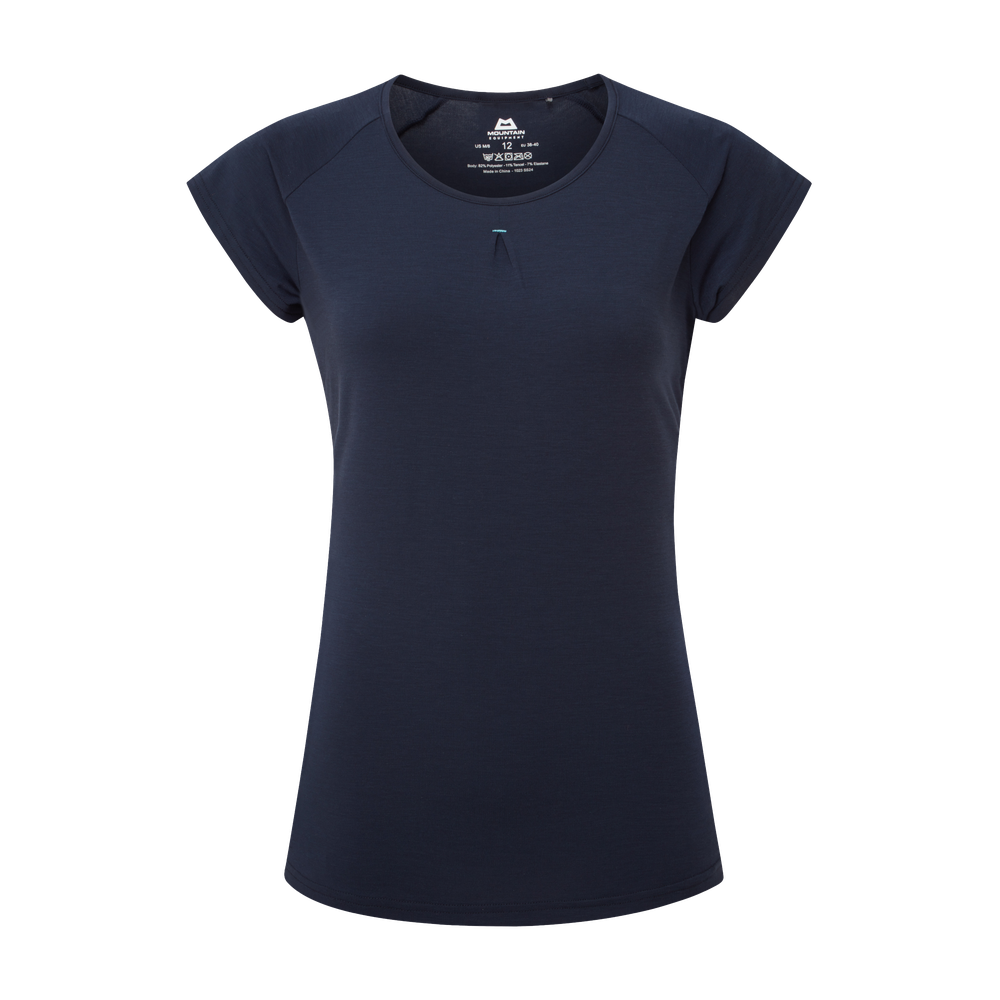 Mountain Equipment Equinox Women's Tee in Cosmos - Front