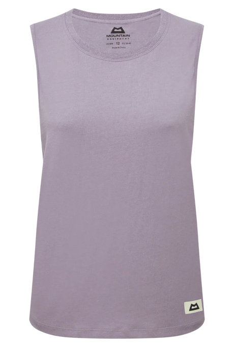 Mountain Equipment Fairhead Women's Tank in Allium - Front flat lay