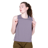 Mountain Equipment Fairhead Women's Tank in Allium - Front model view