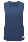 Mountain Equipment Fairhead Women's Tank in Dusk - Front flat lay