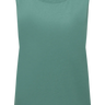 Mountain Equipment Fairhead Women's Tank in Sage - Front flat lay