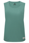 Mountain Equipment Fairhead Women's Tank in Sage - Front flat lay