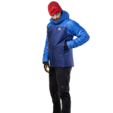 Mountain Equipment Fitzroy Men's Jacket in Admiral/Atlantic - On Model Back