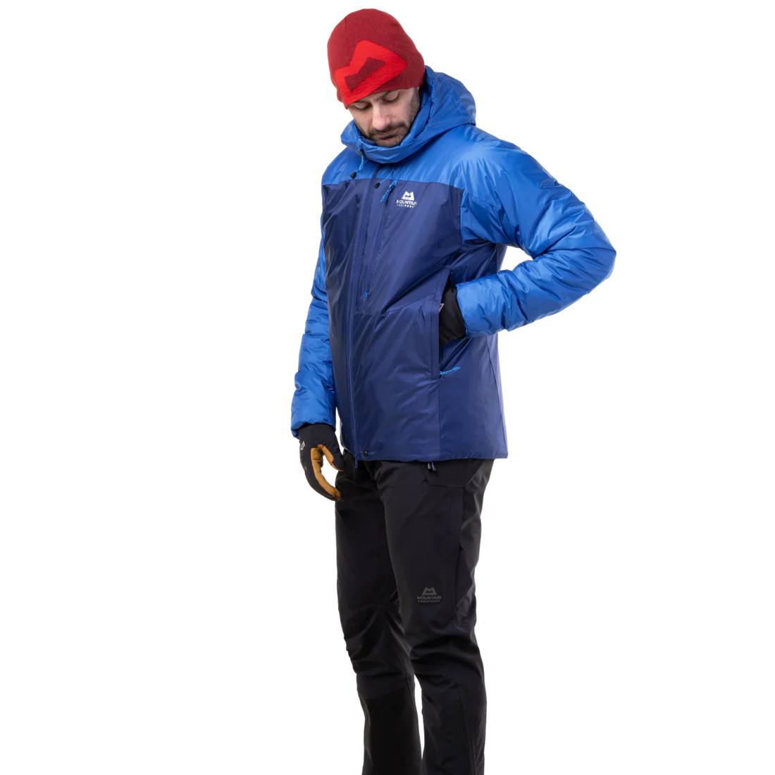 Mountain Equipment Fitzroy Men's Jacket in Admiral/Atlantic - On Model Back