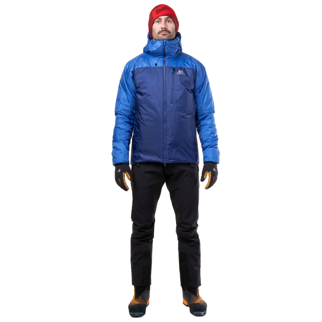 Mountain Equipment Fitzroy Men's Jacket in Admiral/Atlantic - On Model Front