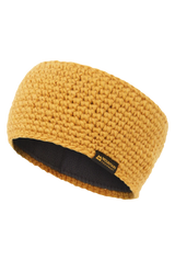 Mountain Equipment Flash Headband in Butterscotch - Flat Lay