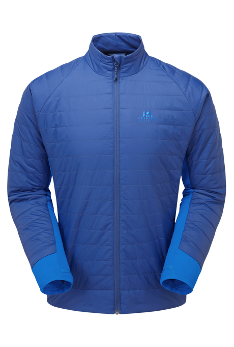 Mountain Equipment Fractal Men's Jacket in Admiral/Atlantic - Front