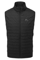Mountain Equipment Fractal Men's Vest in Black - Front