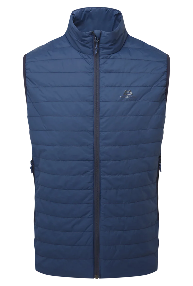 Mountain Equipment Fractal Men's Vest in Dusk/Cosmos - Front