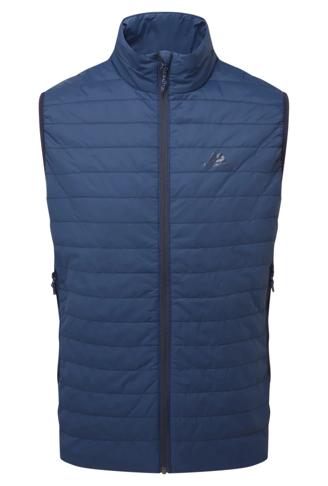 Mountain Equipment Fractal Men's Vest in Dusk/Cosmos - Front
