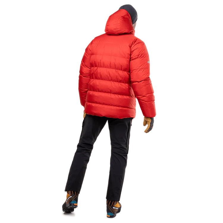 Mountain Equipment Gasherbrum Men's Jacket in Chili Red - On Model Side