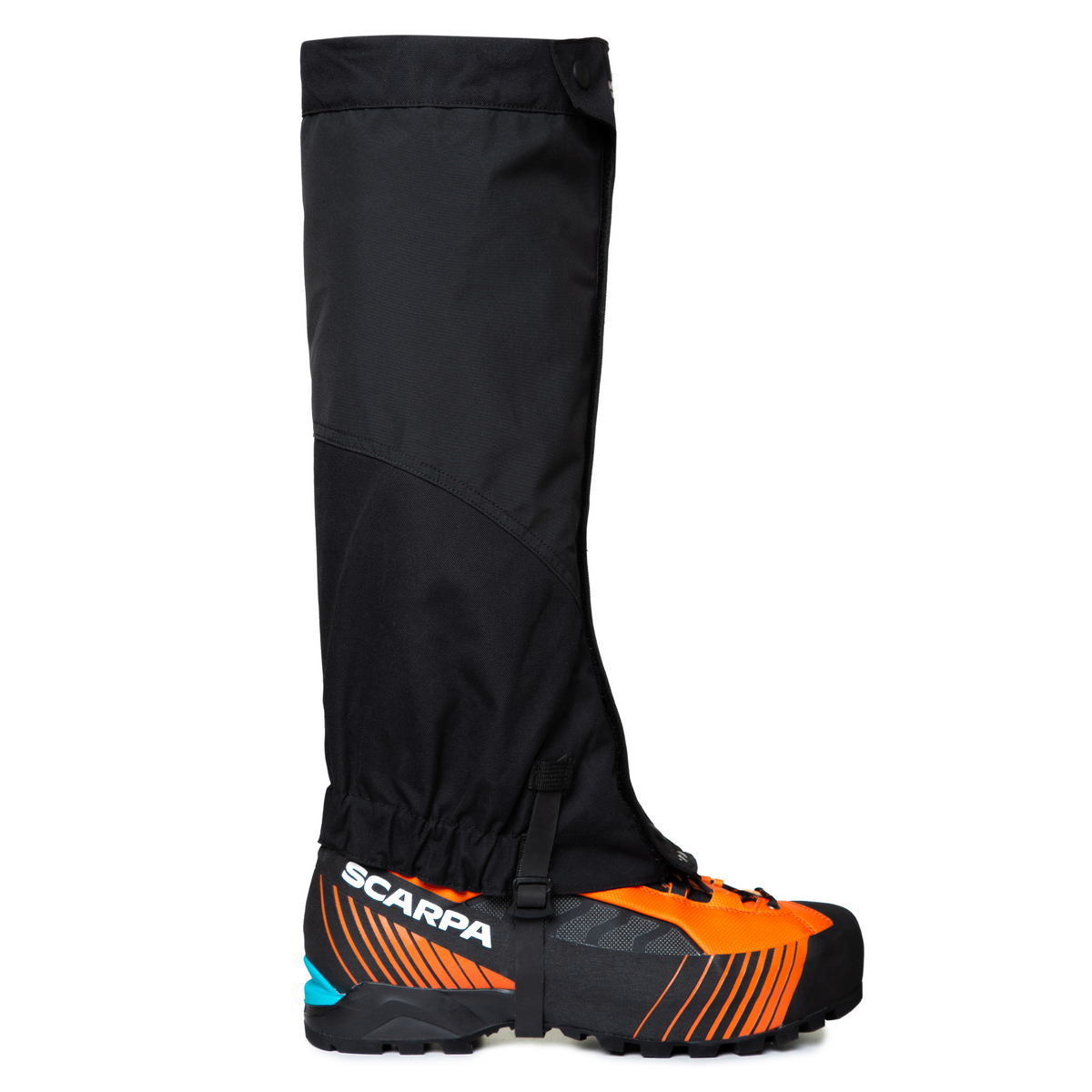 Mountain Equipment Glacier Gaiter in Black - Side