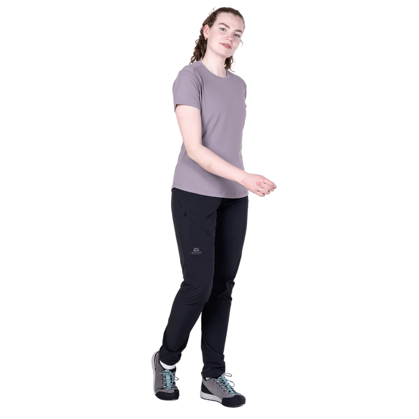 Mountain Equipment Headpoint Women's Tee in Allium - On Model Front