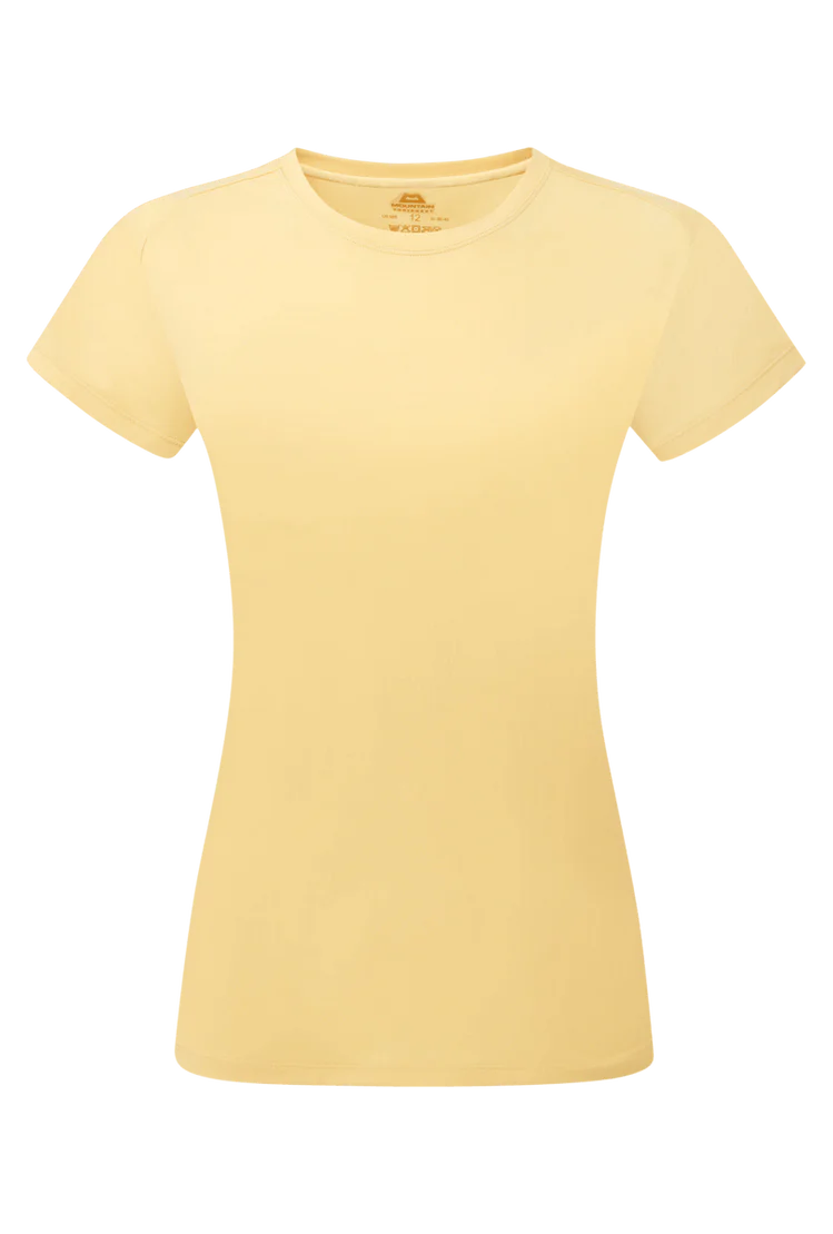 Mountain Equipment Headpoint Women's Tee in Rattan - Front