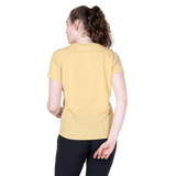 Mountain Equipment Headpoint Women's Tee in Rattan - On Model Front Full