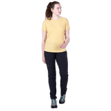 Mountain Equipment Headpoint Women's Tee in Rattan - On Model Front
