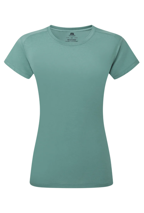 Mountain Equipment Headpoint Women's Tee in Sea Pine - Front