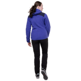 Mountain Equipment Highpile Hooded Women's Jacket in Clematis/Cosmos - On Model Back